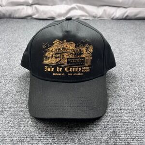 Coney Island Picnic‎ Streetwear Graphic Brooklyn Black Snapback Hat